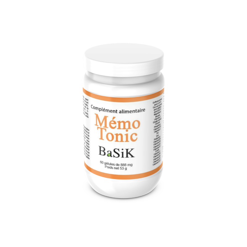 Mémo Tonic – 3 mois